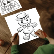 La Mágica Aventura de Colorear Navideña - 25 Páginas Únicas para que los Niños Coloreen, Creen y Exploren! | El Regalo Perfecto para Meter en el Calcetín para Encender la Imaginación y la Alegría Navideña | Horas de Diversión Creativa y Aprendizaje Festivo