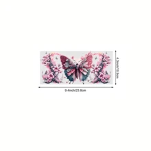 2D Flat Butterfly UV DTF Transfer Stickers - Suitable For Cups, Bottles, Stationery, Crafts, DIY Artwork - Easy To Apply, Durable, Homemade Decorations (Cup Not Included)