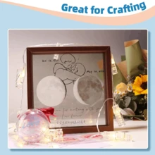 50/100 Sheets Transparency Film For Inkjet Printers, Printable Transparency Film Acetate Clear Sheets For Crafts, Transparency Paper Sheets For Overhead Projector, 100% Transparent - Transparent - View 8