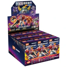 Bộ mô hình BLOKEES Transformers Galaxy Series 08 Phiên bản đợt thứ hai, phù hợp cho trẻ từ 10 tuổi trở lên | Bộ lắp ráp mô hình hành động có thể tạo dáng | Quà tặng đồ chơi người lớn - 9 hộp (không lặp lại kiểu dáng) - Xem 11