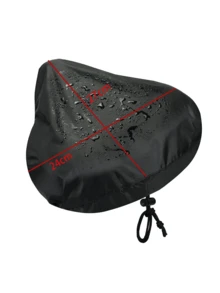 1 Stück Outdoor Fahrrad Sitzregen Abdeckung Sport Radfahren Fahrrad Zubehör wasserdichte Sattel Regen Staub Abdeckung UV-Schutz für MTB Fahrrad