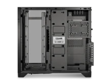 LIAN LI O11 Vision Black  Aluminum / Steel / Tempered Glass ATX Mid Tower Computer Case ----- O11VX - Black - View 5