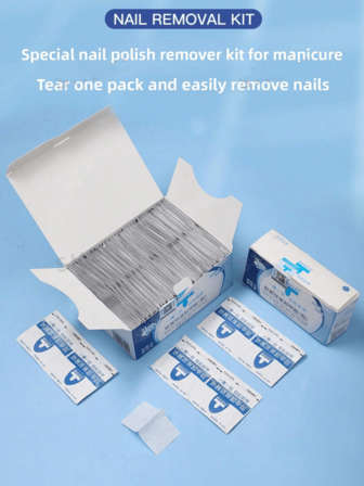 Nail Polish Remover Bag, Nail Polish Remover Bag, Nail Polish Tools, Cosmetic Tools, Nail Polish Remover, Nail Polish Remover Wipes, Phototherapy Gel Nail Polish Remover Without Hurting Your Hands, Disposable Nail Polish Remover Bag, Nail Salon Special Cleaning Nail Polish Remover Cotton Pads