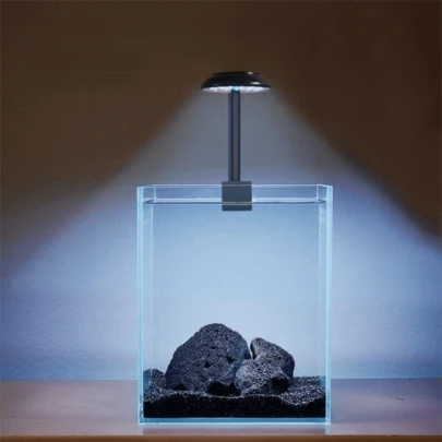 1pc 3-Mode Dimmable LED Aquarium Light, 7W Fish Tank Light, USB Aquarium Lamp, 360° Rotatable Lighting, Suitable For Small Fish Tank, Freshwater Tank, Plant Growth, Landscaping