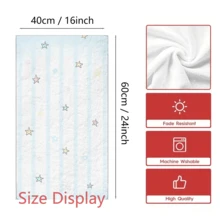 2/4 pièces Set, Torchons, Motif d'étoiles rêveuses, Microfibre super douce, Chiffons modernes absorbants, Torchons de cuisine et de cuisson, Chiffons à vaisselle, Serviettes de nettoyage, Super doux et très absorbants, Décoration de cuisine, Cadeaux pour les voisins, les mères, les anniversaires, les cadeaux de pendaison de crémaillère pour les amis, les essentiels de cuisine, les nécessités quotidiennes