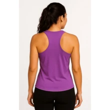 Kit 3 Women's Dryfit Tank Top Gym Workout Running Fitness - Navy/Lilac/Pink - View 8