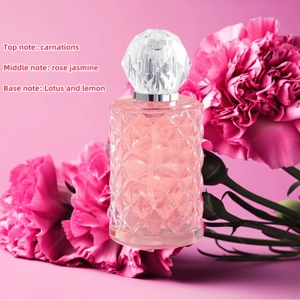 75ml Deng Li Fei Paris Women's Perfume, Long-Lasting Fragrance, Gentle Floral Scent, Romantic & Casual, Delicate & Charming, Elegant & Noble, Captivating For Young Ladies, Suitable For Dates, Gifts, Work, Travel And More - Sweet - View 1