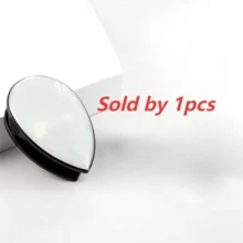 1pc Stainless Steel Water Drop Shaped Hypoallergenic Ear Tunnel Expander, Stretcher Plug, Unisex Fashion Body Piercing Jewelry