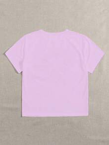 Women T-Shirts - Mauve Purple - View 2