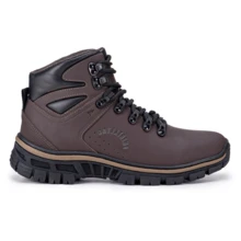 Extreme Cat Boot With C.A Men's Semi-Waterproof Leather Combat Boot - 咖啡 - 查看 1
