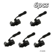 6/10/20pcs Universal Zipper Repair Kit - Easy To Install Seamless Replacement Zipper Pulls, Suitable For Jackets, Luggage, Backpacks, Boots - Durable Black Zipper Pulls - Multicolor - View 20