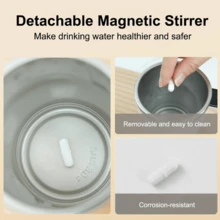 Portable Automatic Mixing Cup, Intelligent Covered Coffee Cup, Beverage Mixer, Travel Mug With Temperature Display, Car Cup, USB Rechargeable 150mAh Battery, Suitable For Milk, Chocolate, Mocha, Coffee - Multicolor - View 4