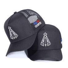Pampas Country Men's Women's White Trucker Hat Nossa Senhora Aparecida Country Launch - 黑色 - 查看 1