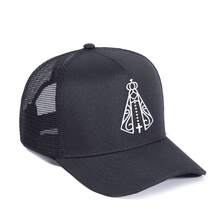 Pampas Country Men's Women's White Trucker Hat Nossa Senhora Aparecida Country Launch - 黑色 - 查看 3