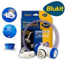 Blukit Duchao Pressure Alternator Valve For Water Tanks Increases Shower Tap Pressure - Blue and White - View 11