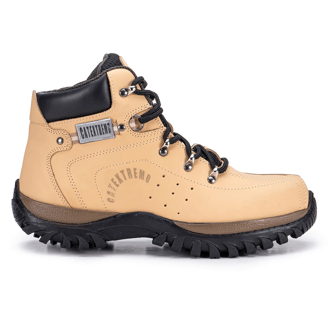 Men's Adventure Cat Extreme Boot With Original CA Genuine Leather - Beige - View 1