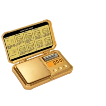 多单位电子秤,高精度传感器电子秤,200g 范围/0.01g 精度,紧凑型测量秤,自动关闭功能,多用途,配备一键去皮和一键单位转换,无需手动计算,电池供电(不含电池) - 彩色 - 查看 12