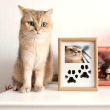 1pc No-Touch Inkless Paw Print Kit - Perfect For Preserving Your Dog's Footprints, Inkless Pet Paw Print Pad, Ideal For Newborn Baby Handprint And Footprint Keepsake