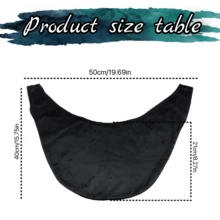 1pc Bowling Ball Cleaning Bag, Soft Fiber Cloth For Wiping And Polishing