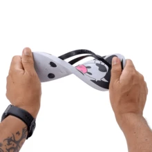 Kit 2 Pares Chinelo Feminino Estampado Confortável Estiloso Casual Praia Passeio