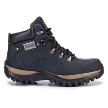 Men's Adventure Cat Extreme Boot With Original CA Genuine Leather - Black - View 1