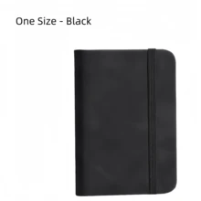 1pc/2pcs Mini Portable A7 Notebook/Pocket Notebook, Leather Cover, Thickened Inner Pages, Waterproof And Wear-Resistant, Plaid Design, Privacy Protection, Portable Notebook, Student Planner Diary, Vocabulary Notebook, Office Memo Pad, Back To School Notebook