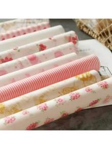 50pcs  Multi-Use Food-Contact Wax Paper Pads - Leak-Proof Microwaveable Freezable, Perfect For Home Baking Cake Shop Pastry Preparation - trắng - Xem 2