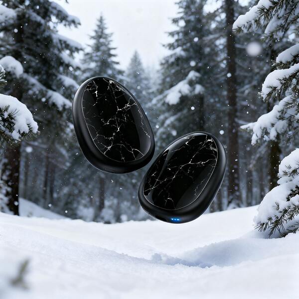 coldSky ColdSky Wiederaufladbare Handwärmer 2 Pack, Magnetische 2-in-1 Wiederverwendbare Elektrische Handwärmer, 3 Heizstufen Tragbare Taschenwärmer Geschenke für Frauen Männer Weihnachten, Skifahren, Camping, Jagd