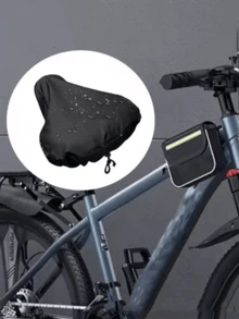 1 Stück Outdoor Fahrrad Sitzregen Abdeckung Sport Radfahren Fahrrad Zubehör wasserdichte Sattel Regen Staub Abdeckung UV-Schutz für MTB Fahrrad