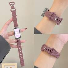 1条硅胶表带+透明表壳，兼容华为手环10/9/8/7（男女款），表壳+超薄橡胶表带，兼容华为手环10/9/8/7智能手表配件 - With Hua wei Band 10/9/8 - 查看 8