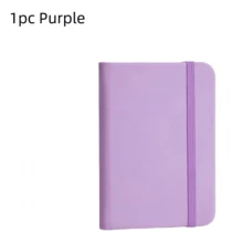 1pc/2pcs Mini Portable A7 Notebook/Pocket Notebook, Leather Cover, Thickened Inner Pages, Waterproof And Wear-Resistant, Plaid Design, Privacy Protection, Portable Notebook, Student Planner Diary, Vocabulary Notebook, Office Memo Pad, Back To School Notebook