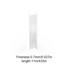 10捲/套透明彈性線供diy串珠使用,適用於手鍊、項鍊、珠寶製作(0.4/0.5/0.6/0.7/0.8/1mm)