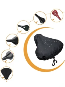 1 Stück Outdoor Fahrrad Sitzregen Abdeckung Sport Radfahren Fahrrad Zubehör wasserdichte Sattel Regen Staub Abdeckung UV-Schutz für MTB Fahrrad