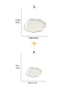 1件云朵造型首饰托盘，树脂戒指托盘，首饰盘，美观，树脂戒指碗，云朵造型首饰托盘，可爱白色首饰盘，树脂首饰碗，首饰盘（白色） - 彩色 - 查看 7