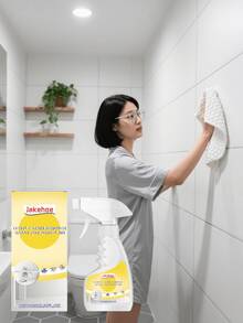 JUE FISH 墙面去渍剂，适用于水渍、脏墙、厕所、浴室、霉菌清洁剂，送家人朋友节日礼物（新旧款随机发） - 彩色 - 查看 6