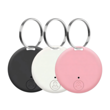 1/2/3pcs Bluetooth Anti-Lost Tracker With Keychain, Smart Locator Finder, Compatible With IOS/Android, 15m Bluetooth Alarm, APP Positioning, Used To Find Pets, Keys, Valuables, No SIM Card Required, Replaceable Battery