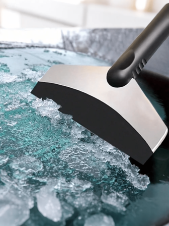 1pc- Long-Handle/Short-Handle Scraper, Defroster, Snow Brush, Windshield Window, Scratch-Proof Ice-Breaking Shovel, Cleaning Tools, Winter Products For Automobiles, Trucks, SUVs, Snow Removal Tools For Automobiles In Winter, And Daily Cleaning Products For Automobiles. Necessary Car Supplies For Winter Travel, Christmas Travel Tools.