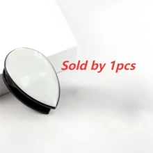 1pc Stainless Steel Water Drop Shaped Hypoallergenic Ear Tunnel Expander, Stretcher Plug, Unisex Fashion Body Piercing Jewelry