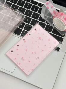 The Same Dopamine Color M5 Notebook Page Small Fresh Girl Heart Loose Leaf Notebook Material Sticky Notes - Girly Pink M5 Inner Page [5 Styles, 10 Sheets Each] - View 5