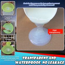 1 Bottle 100g Y-RED Transparent Quick-Drying Waterproof Liquid White Glue Sealant - Water-Resistant, Metal Compatible, Anti-Moisture, Transparent, Stainless, Suitable For Bathroom, Walls, Windows, Floors, Etc.