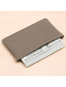 1-2pcs Multi-Function Leather Long Wallet - Self-Closing Design For Passport/ID/Cable Storage, All-In-One Travel Organizer With Cash & Makeup Bag, Minimalist Wallet Purse For Women's Daily Use & Airport Security"Gift For Travelers, Birthday Gift For Her