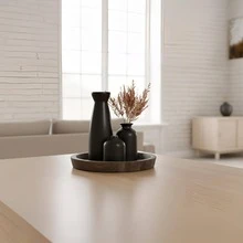 Set Of 3 Minimalist Black Ceramic Vases - Elegant Home Decor & Wedding Centerpiece - Modern Flower Vases Set - Romantic Gift Idea - màu đen - Xem 4