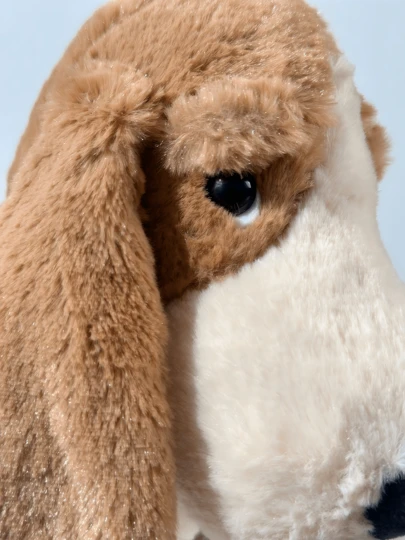 A 38 Cm Plush Toy, Basset Hound, Gift Dog, Cute Dog, Children's Toy, Christmas Gift, Soft Gift For Women, Gift For Girls, Gift For Boys, Girl Toy, Toddler Toy, Christmas Decoration, Room Decoration.