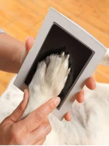 1pc No-Touch Inkless Paw Print Kit - Perfect For Preserving Your Dog's Footprints, Inkless Pet Paw Print Pad, Ideal For Newborn Baby Handprint And Footprint Keepsake