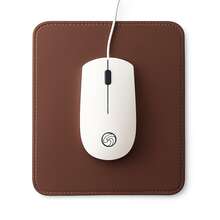 Mouse Pad Pequeno Marrom Premium Antiderrapante para Escritório - Marrom - Visão 2