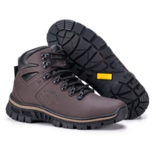 Extreme Cat Boot With C.A Men's Semi-Waterproof Leather Combat Boot - 咖啡 - 查看 4