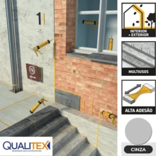 PU40 Sealant Glue White/Black/Gray 360g PU 40 Polyurethane Adhesive Qualitex Pu 40 Glue Trinca Glue - Xám - Xem 4