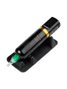 5 件套纹身笔架，硅胶纹身笔架，防滑底座，易于清洁且节省空间，纹身艺术家整理工具 - 黑色 - 查看 1