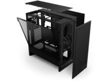 NZXT H Series H5 Flow 2024 Edition ATX Mid Tower Chassis All Black Color - 黑色 - 查看 9