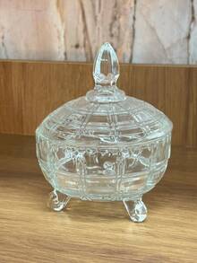 Candy Jar Kit, Candy Holder, Glass Home Decoration, Candy Holder, Reception, Candy Jar, 13cm - 透明 - 查看 6